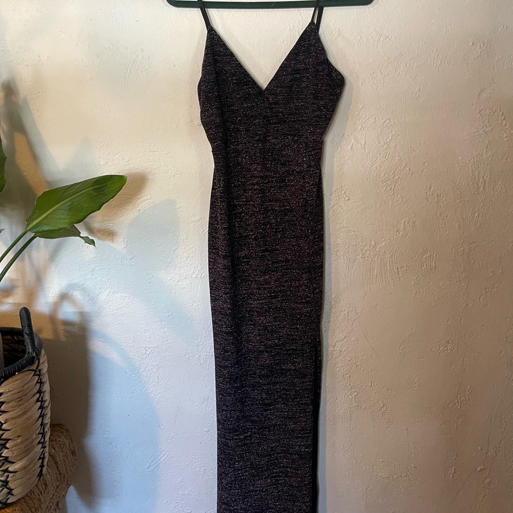 Frame and Partners Elegant Black Sleeveless Dress